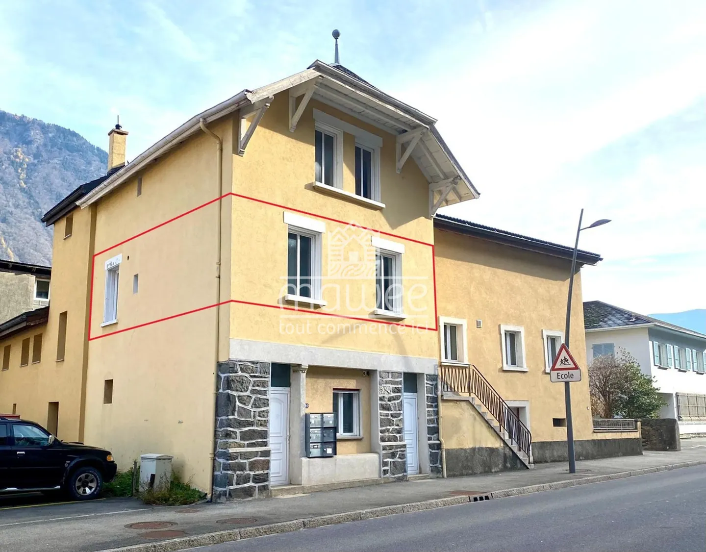 Appartamento ristrutturato con 2 stanze - centro di Vernayaz - Foto 1 di 5