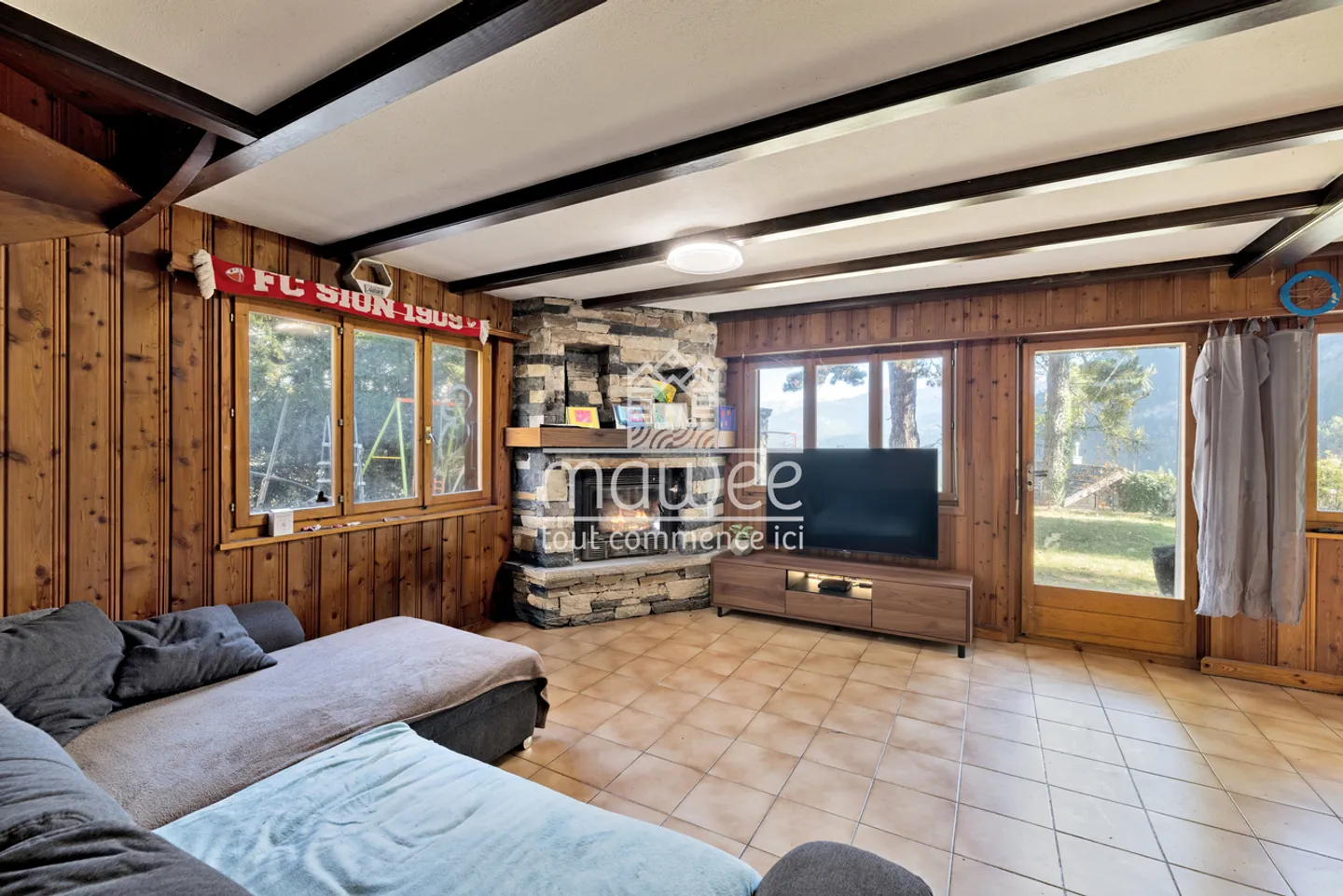 Chalet im Mayen de Chamoson in einer privilegierten natürlichen Umgebung! - Foto 11 von 13