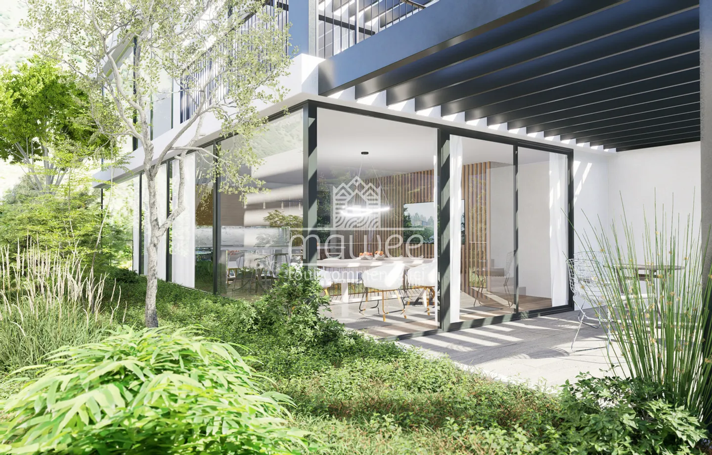 Neue zeitgenössische Villa in Saillon - Eine bewahrte Lebensumgebung - Foto 1 von 5