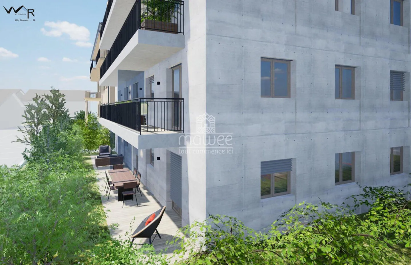 RESIDENCE LA ROMANDE - YOUR DUPLEX ON THE TOP FLOOR IN MARTIGNY - Photo 12 of 13