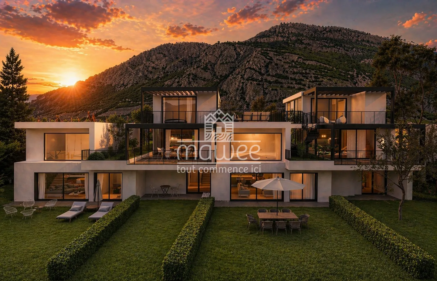Villa contemporaine à Saillon - Photo 1 sur 6