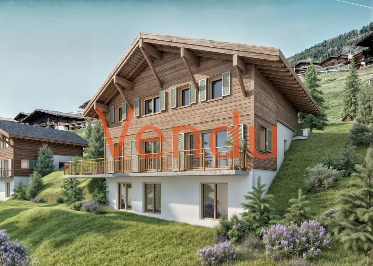 Chalet à Val-d'Illiez - Photo 1 sur 11