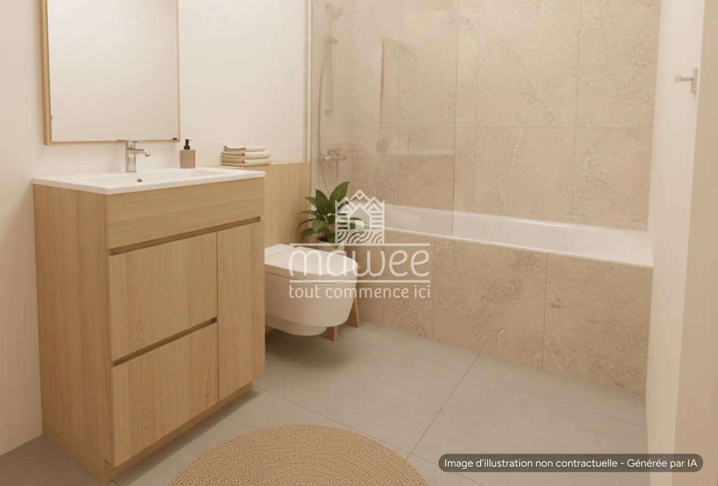 Appartement Charmant avec Jardin Privatif - Photo 4 sur 12