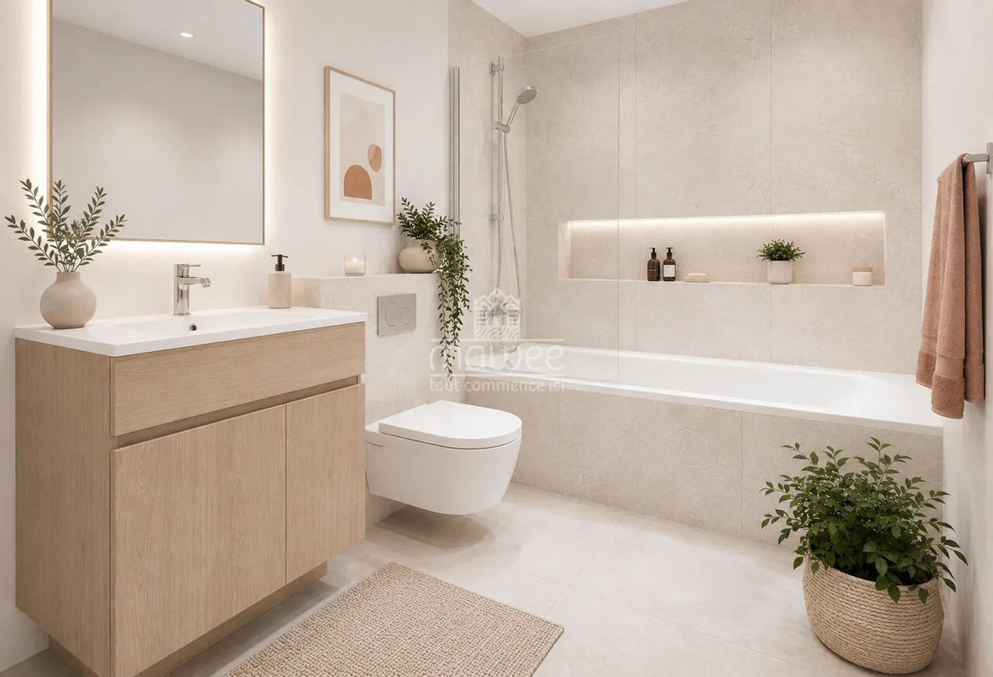 Entre nature et confort : un appartement neuf avec grand jardin - Foto 9 di 13