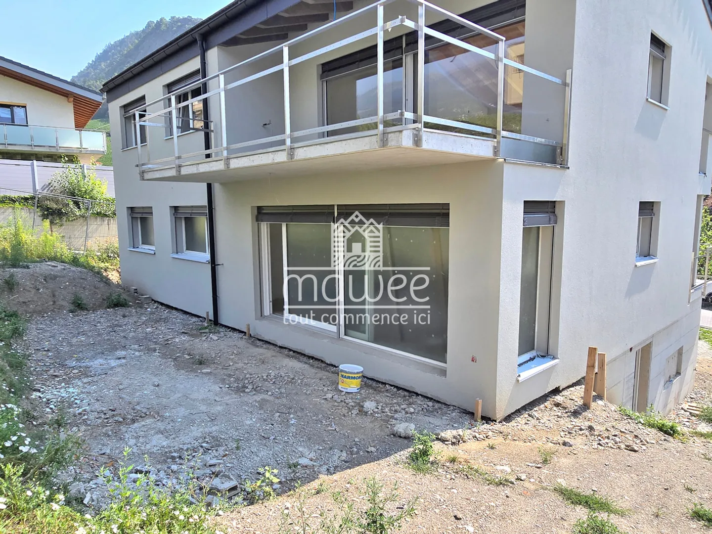 4.5 pièces neuf - Intimité, terrasse et jardin ! - Foto 4 di 13
