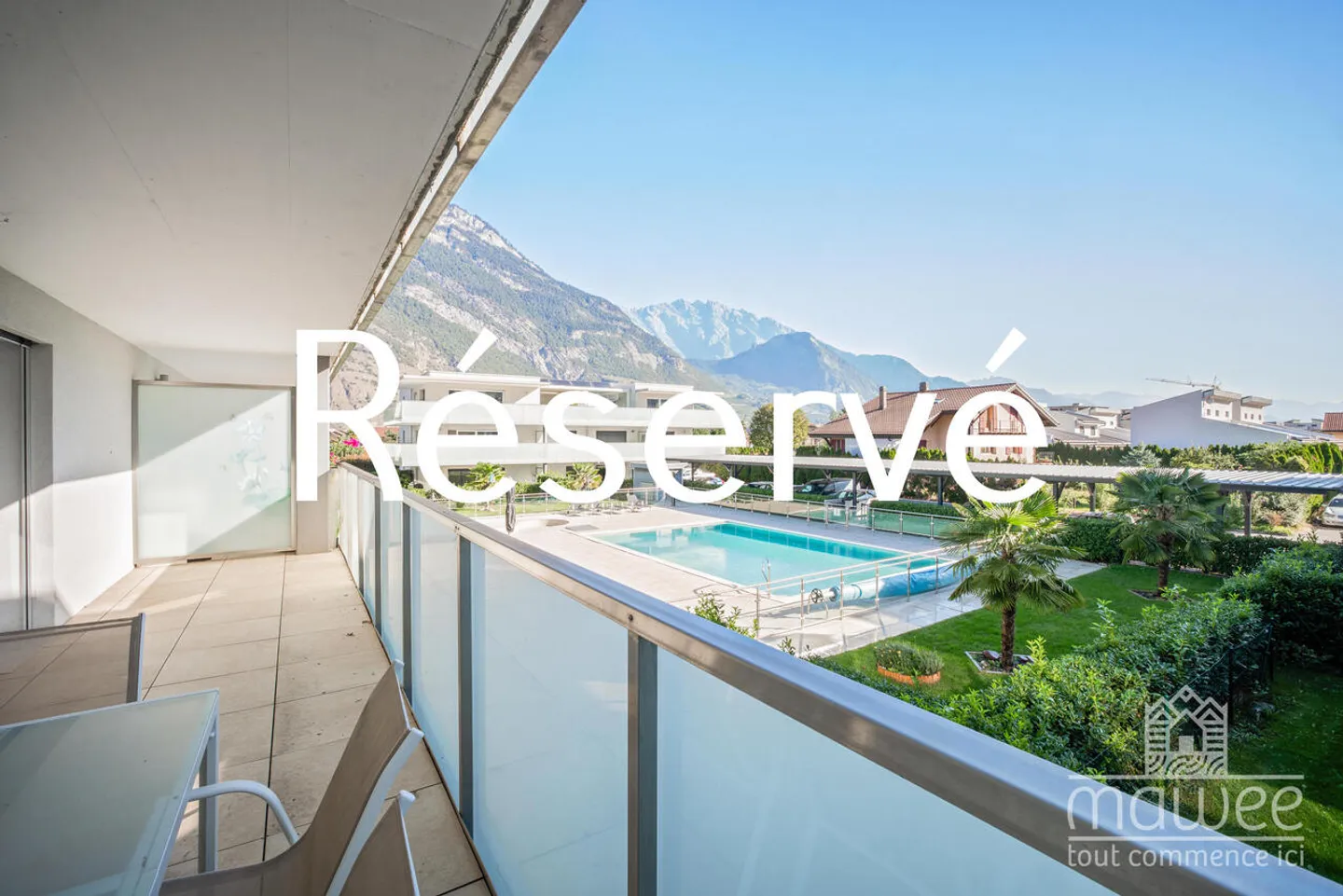 2.5 rooms with private pool in Saxon - A real favorite - Photo 1 of 11