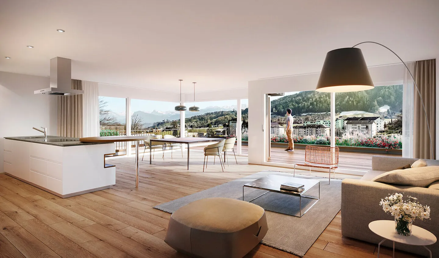 Exklusive Terrassenwohnung - Foto 1 von 4