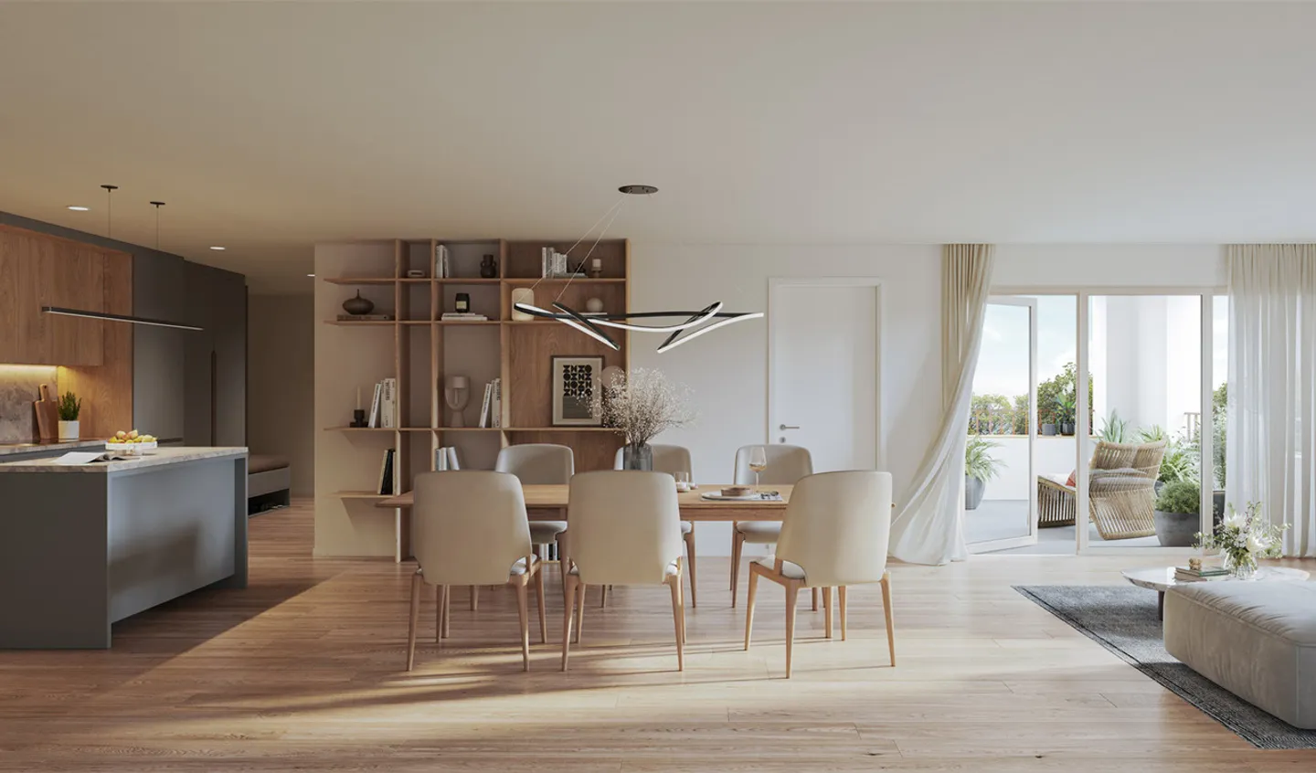 Moderne Wohnung in Malters - Foto 3 von 6