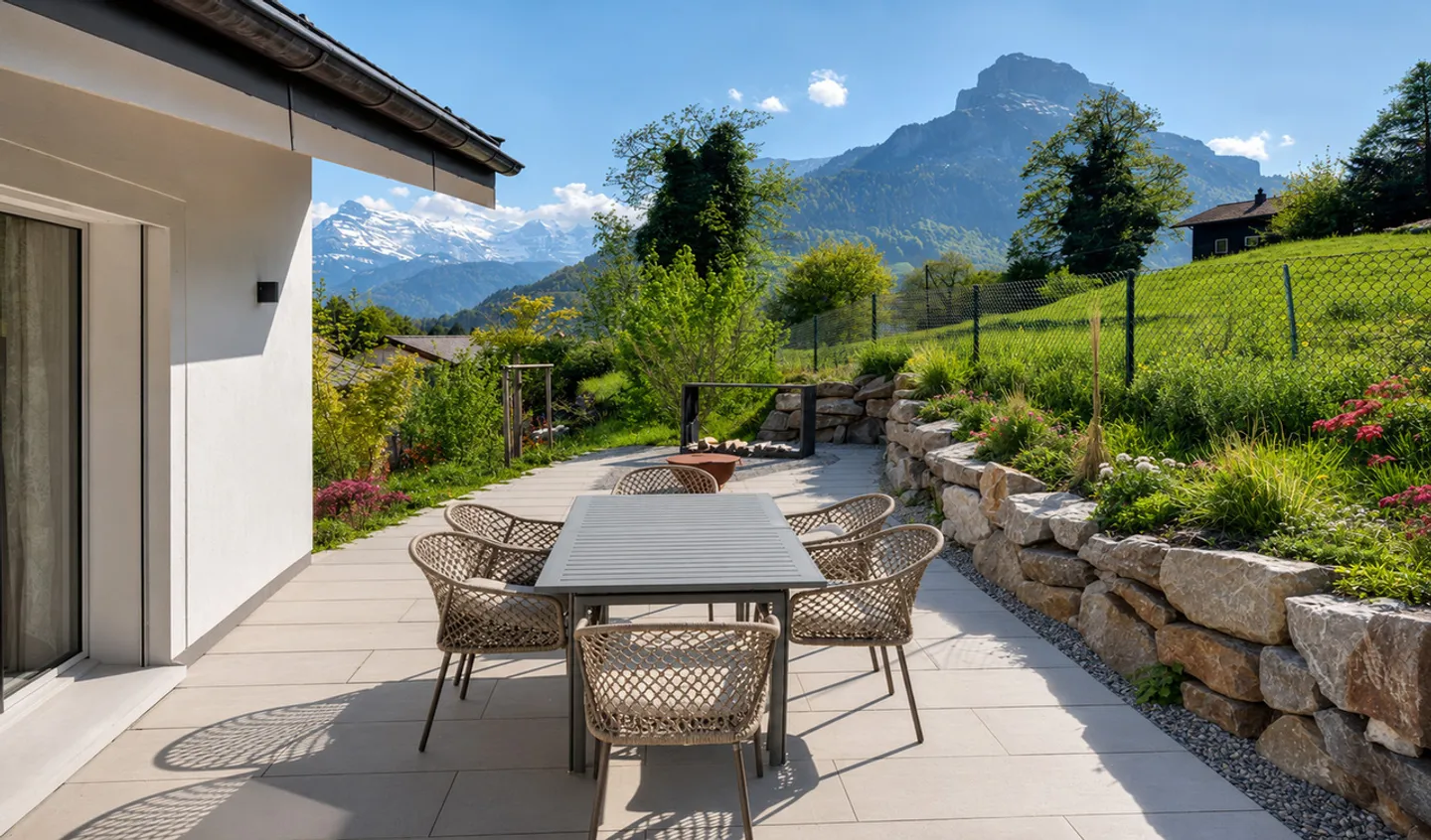 Chalet mit atemberaubendem Seeblick - Foto 1 von 9