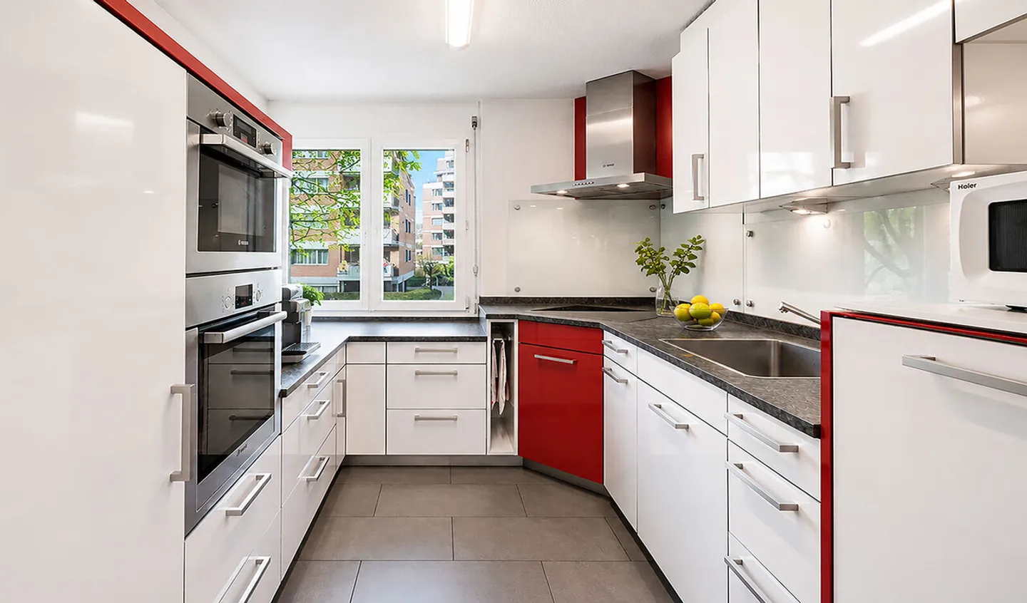 Vivre où la vie quotidienne est facile - Appartement de 4,5 pièces à Horw - Photo 4 sur 8