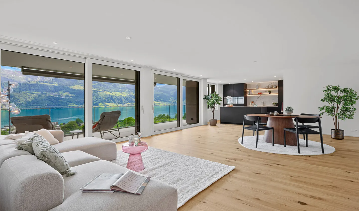 La Vita Serena - Appartement neuf avec vue imprenable sur le lac - Photo 2 sur 8