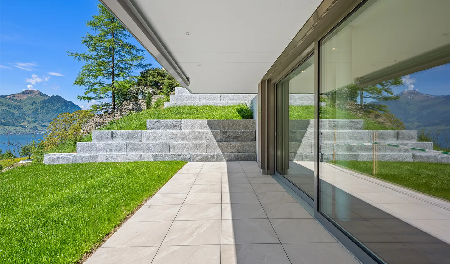 Neubau-Gartenwohnung mit unverbaubarer Seesicht - Foto 8 di 10