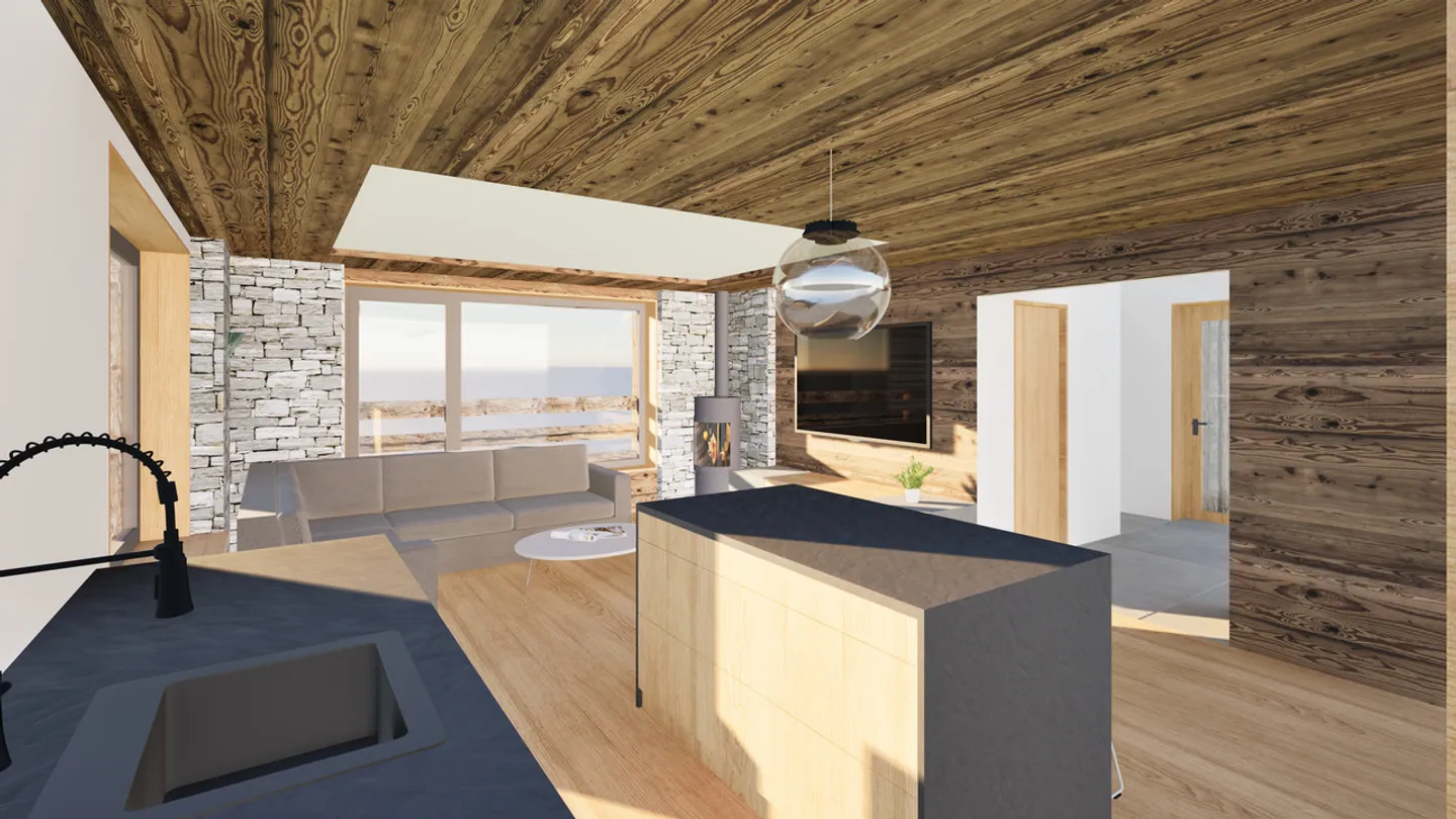 Duplex affascinante in una fattoria ristrutturata a Champsec - Foto 3 di 8