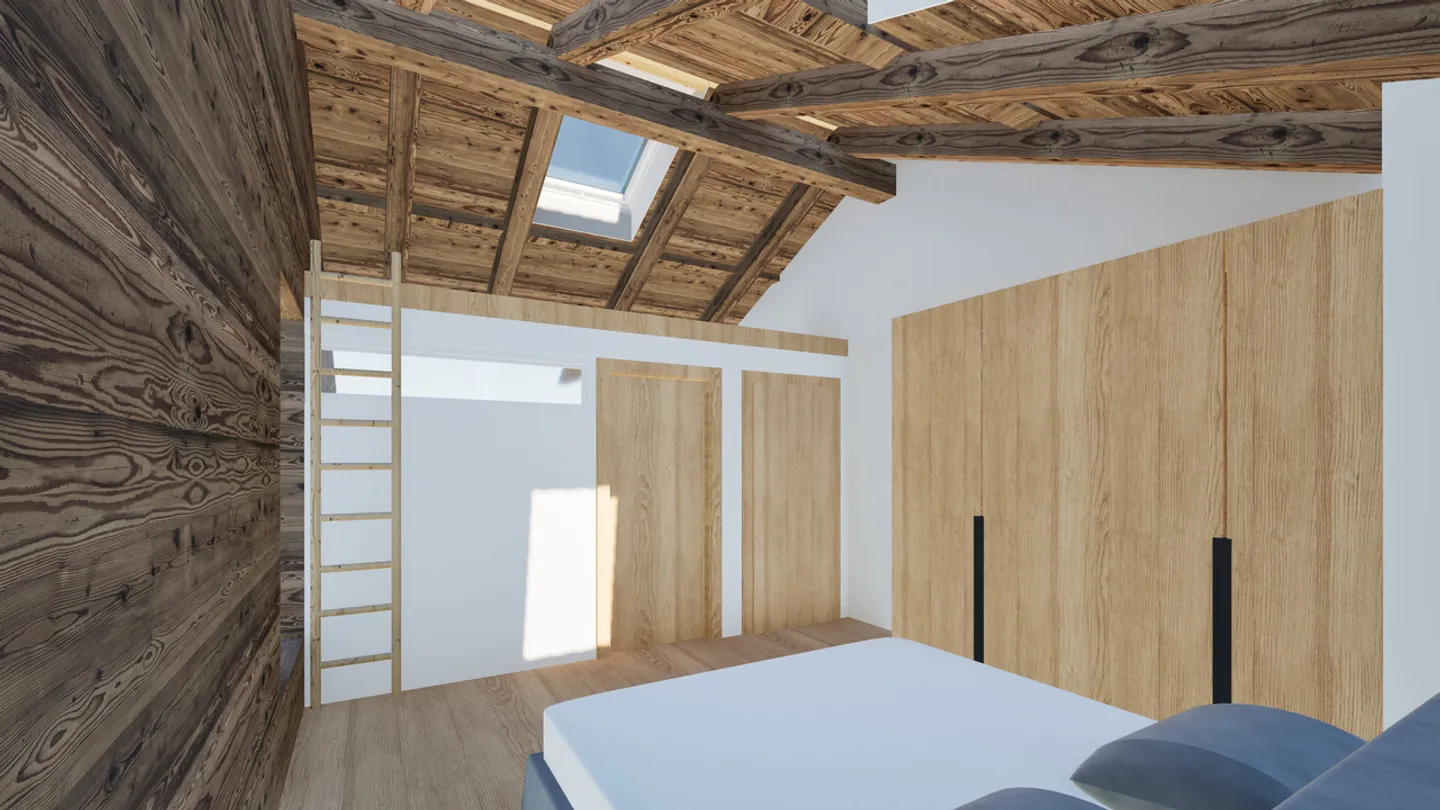 Superb barn renovation project in Champsec - Photo 9 of 11