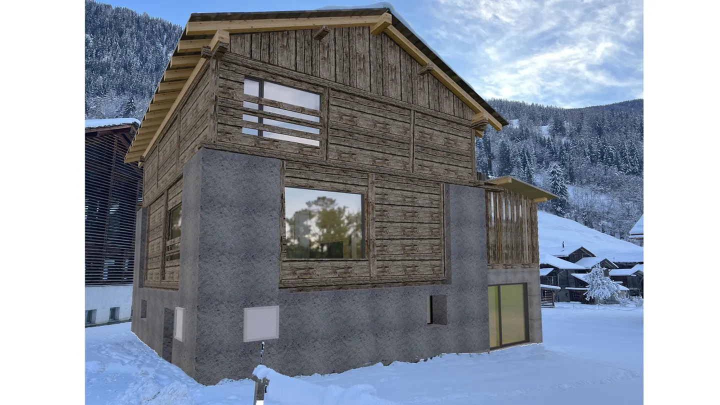 Superb barn renovation project in Champsec - Photo 1 of 11