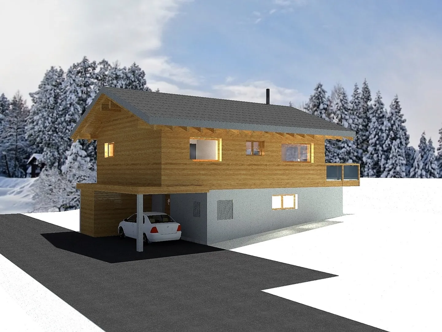 Construction of individual villas in Prarreyer - Photo 4 of 8