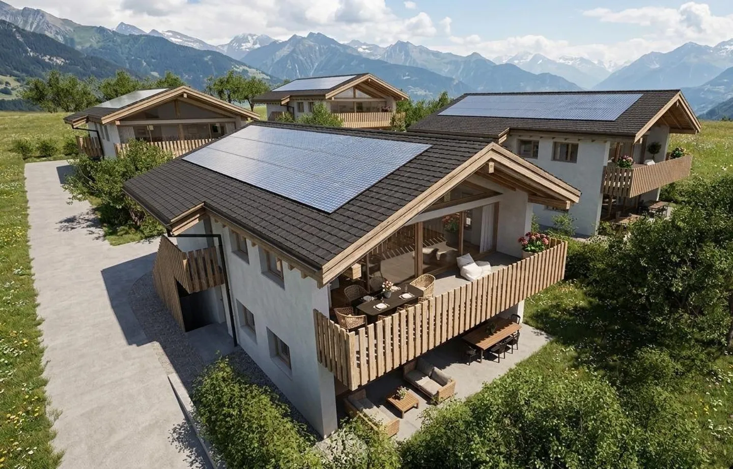 Appartement sur plan de 4.5 pièces dans un quartier tranquille - Foto 1 di 6
