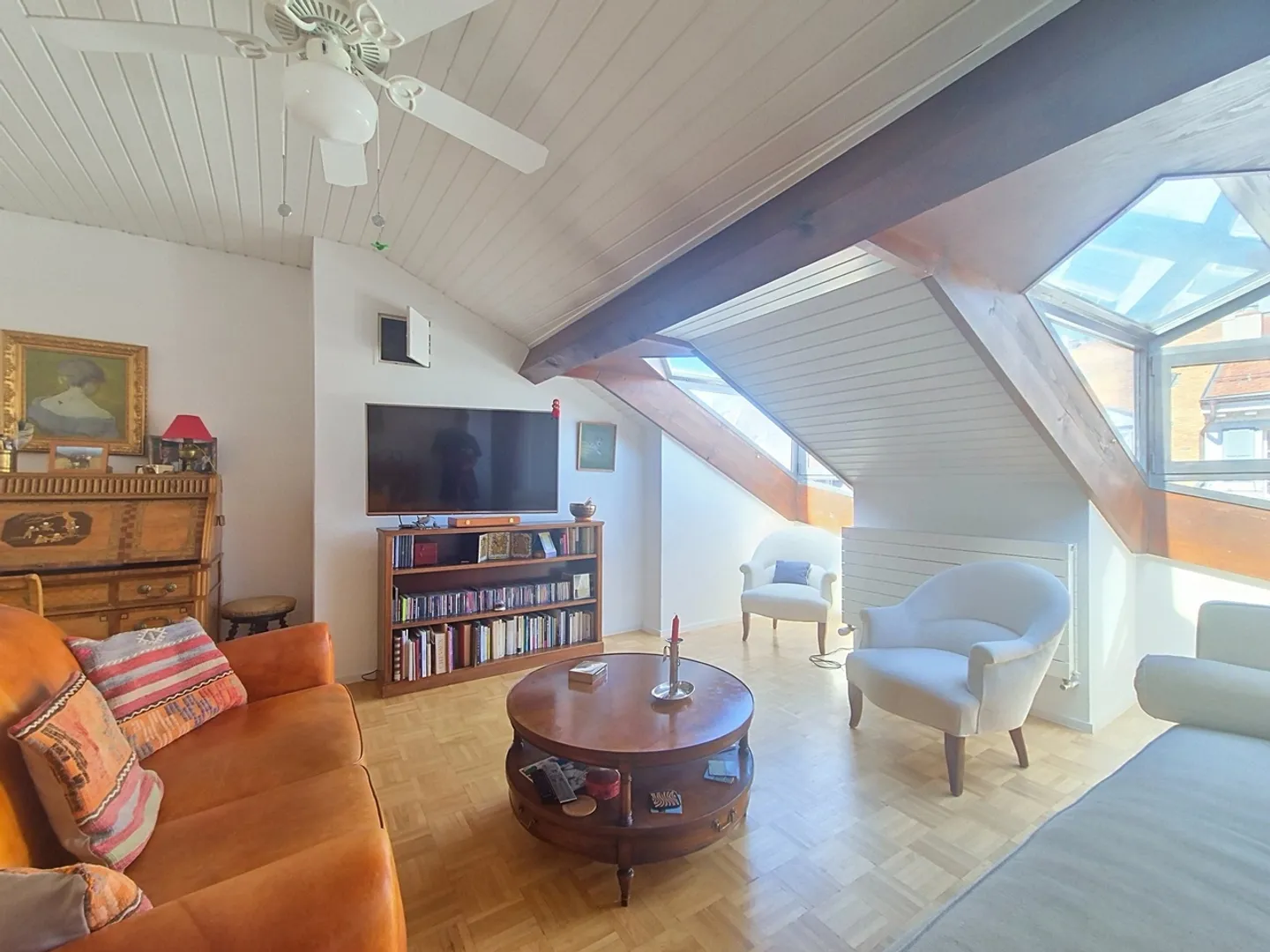 Im Herzen von Rolle, Penthouse mit Balkon und atemberaubendem Blick auf den See - Foto 10 von 11