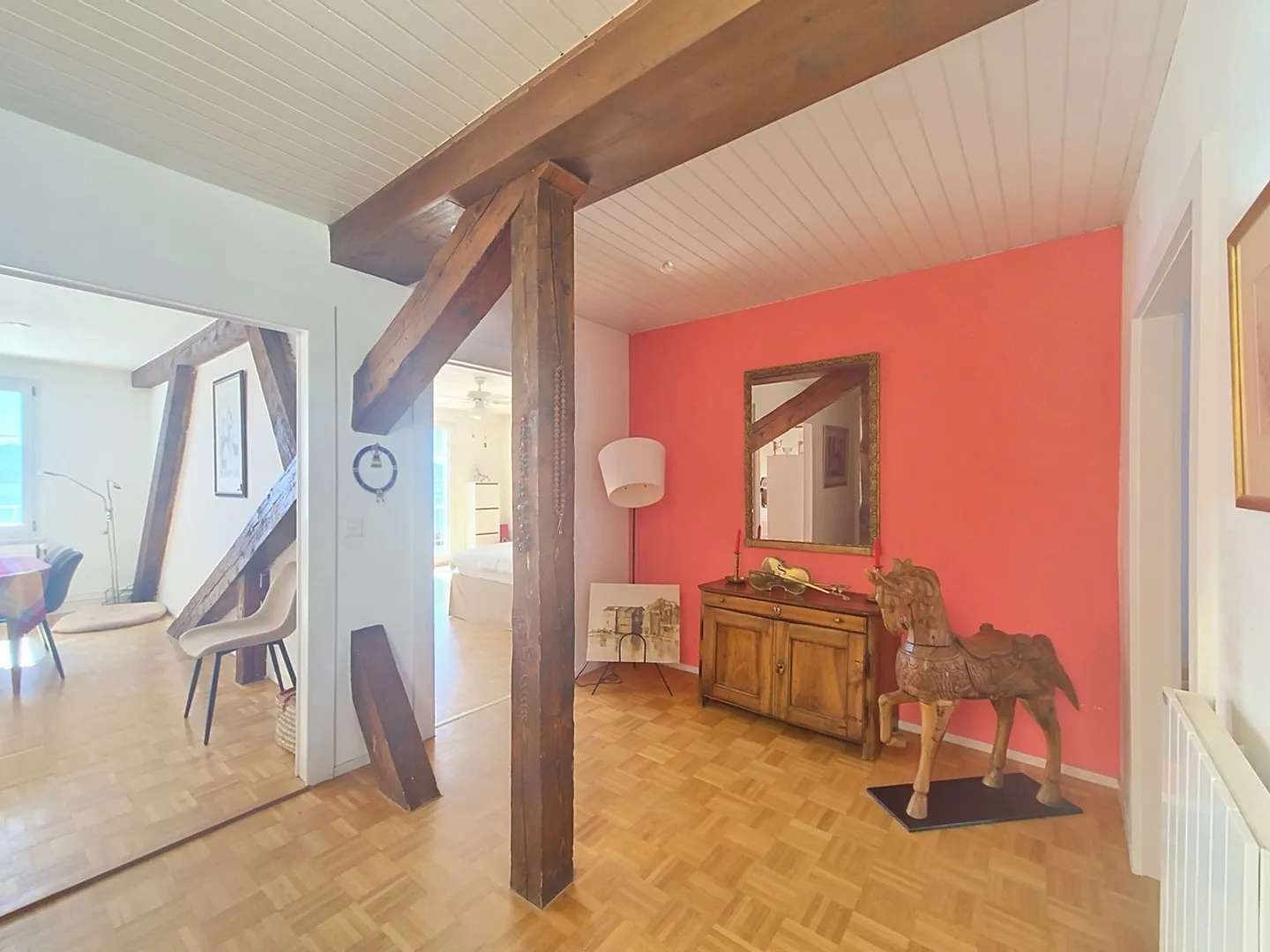 Im Herzen von Rolle, Penthouse mit Balkon und atemberaubendem Blick auf den See - Foto 8 von 11