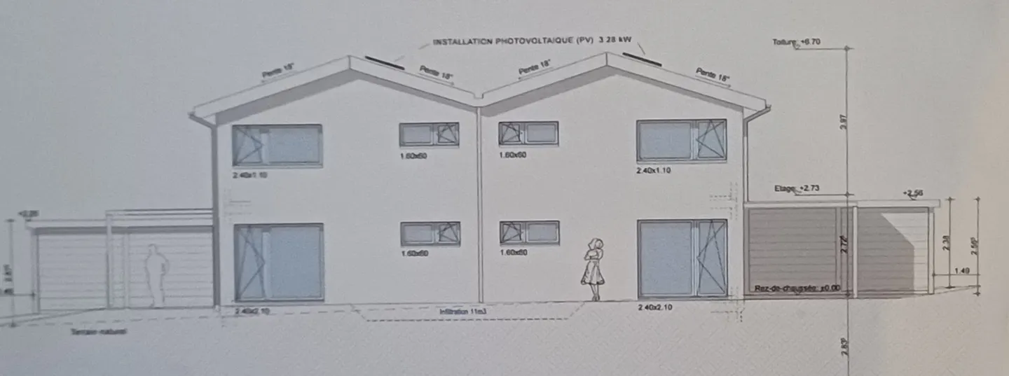 Villas 5.5 rooms + independent studio - Photo 2 of 6