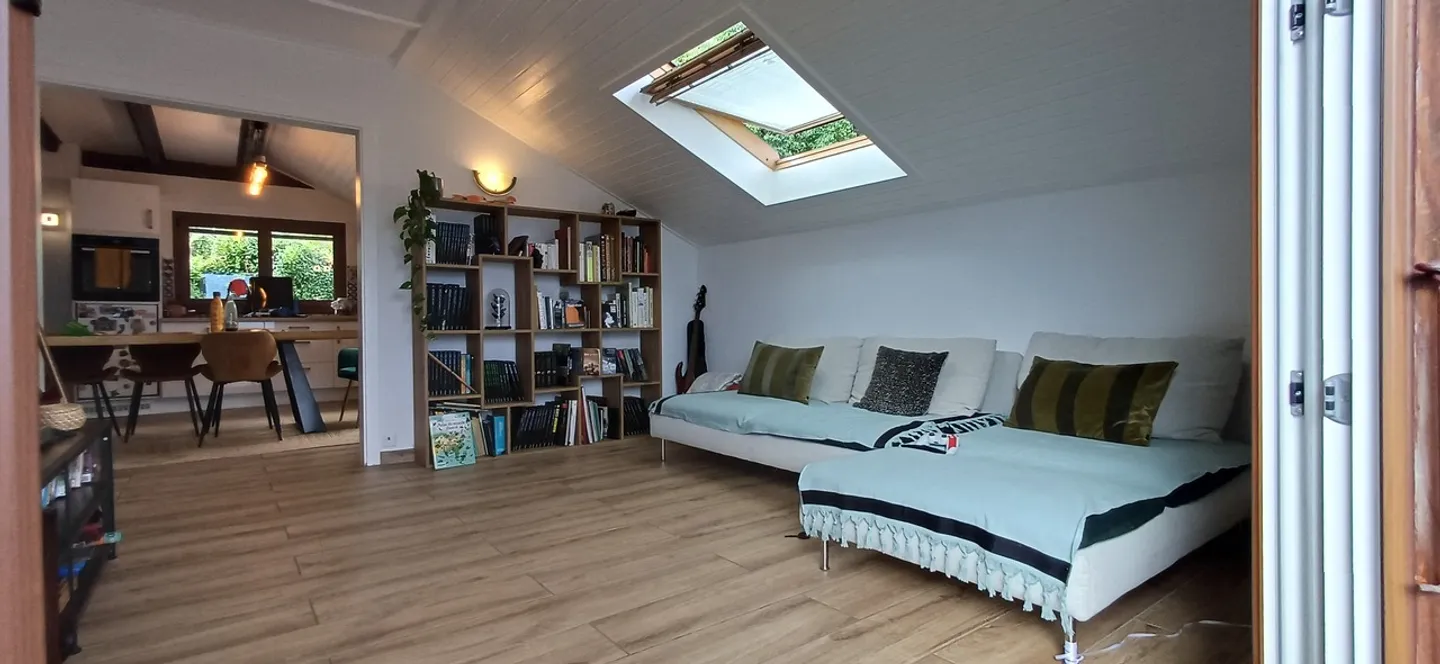 Choëx, zu verkaufen, um zu wohnen oder zu investieren Chalet 2 vermietete Wohnungen. Grundstück von 1031m2. - Foto 5 von 13