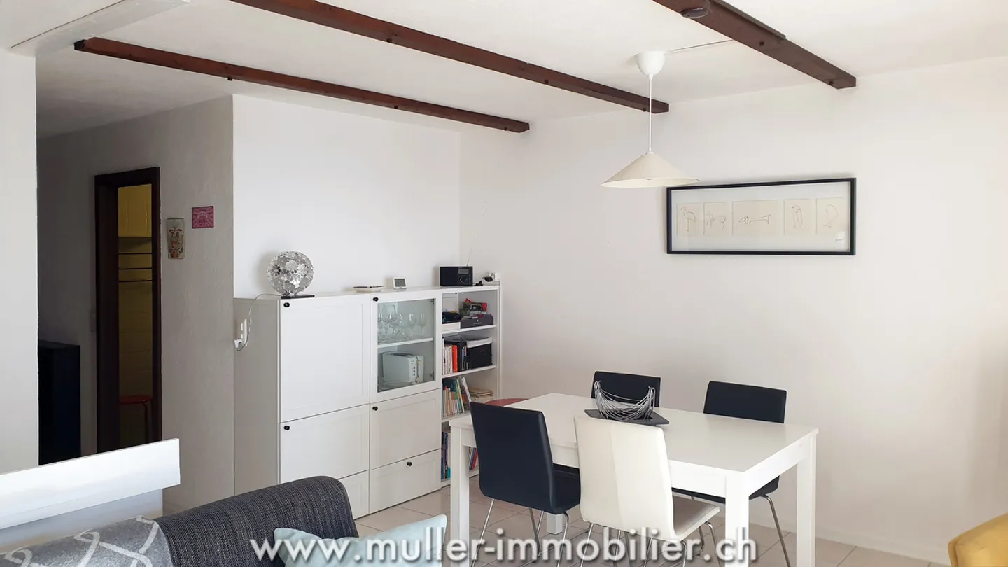 Schöne 2,5-Zimmer-Wohnung, nach Süden ausgerichtet, im 1. Stock in Torgon - Foto 6 von 13