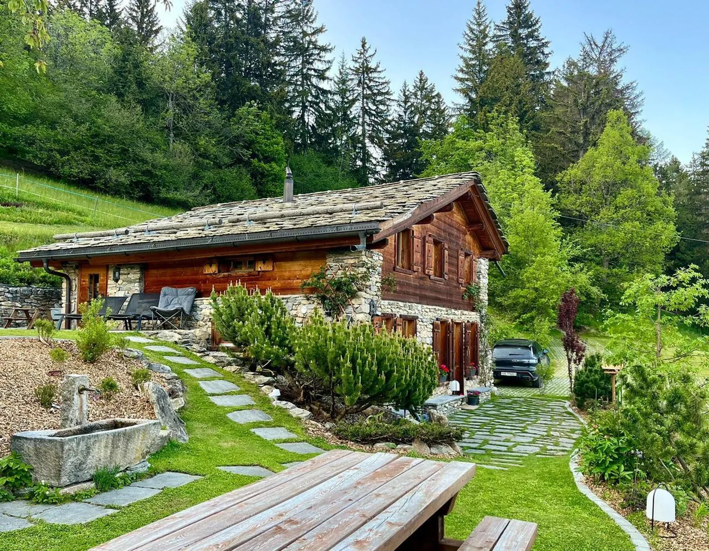 Chalet eccezionale nella natura - Arbaz / Anzère - Foto 3 di 13