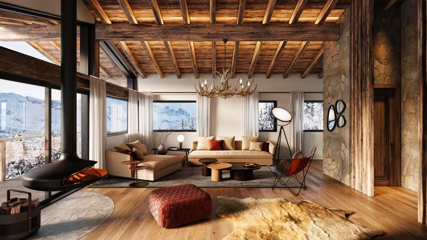 Prestigeträchtiges 6-Zimmer-Chalet "Les Perles B" - Bluche - Foto 5 von 6