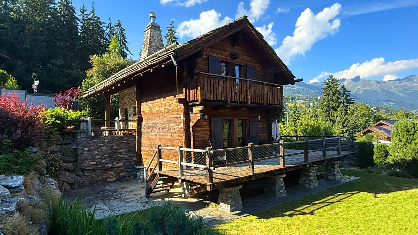 9-Zimmer-Chalet mit Pool und 4,5-Zimmer-Mazot - Bluche - Foto 13 von 13