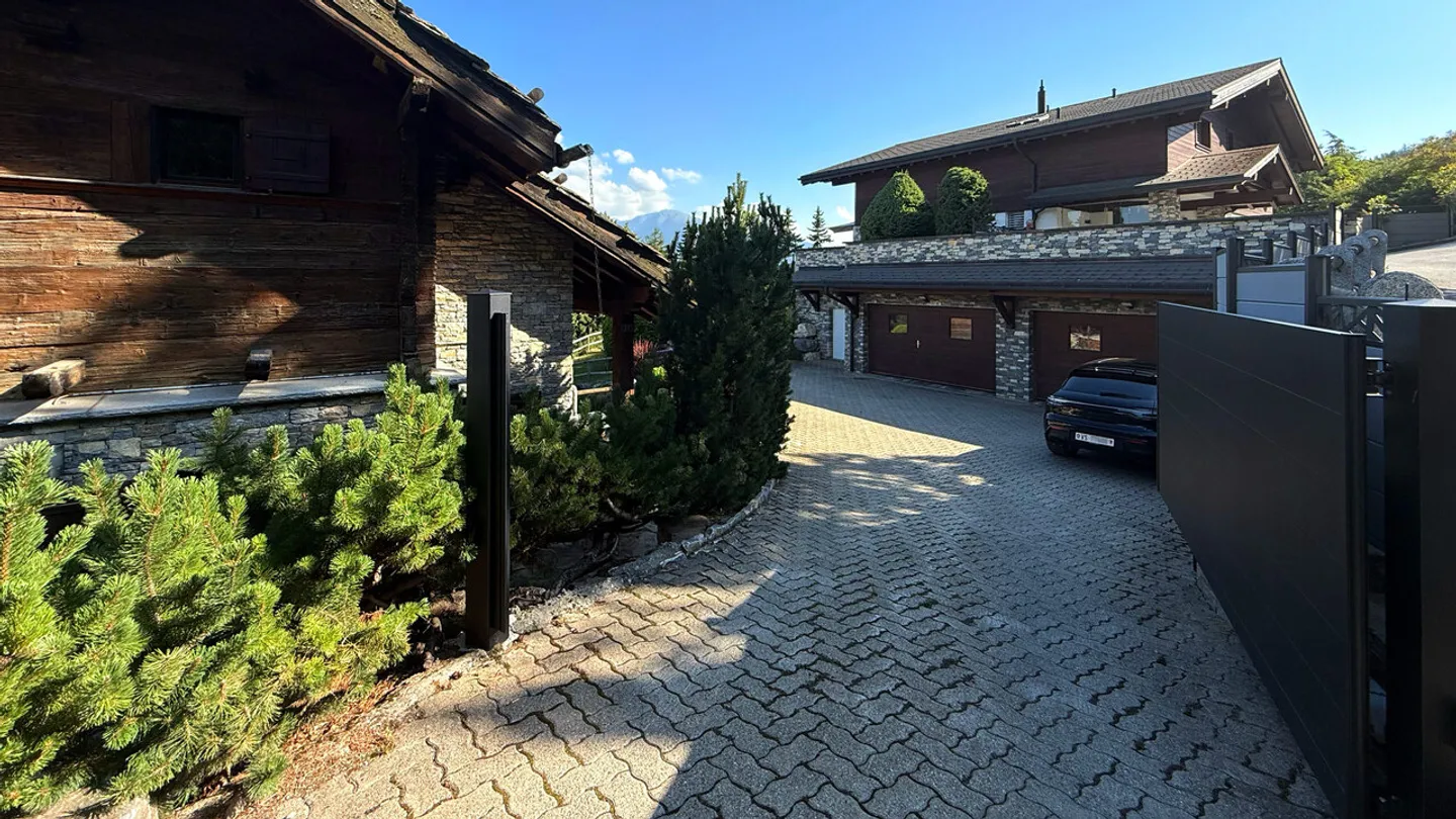 9-Zimmer-Chalet mit Pool und 4,5-Zimmer-Mazot - Bluche - Foto 5 von 13