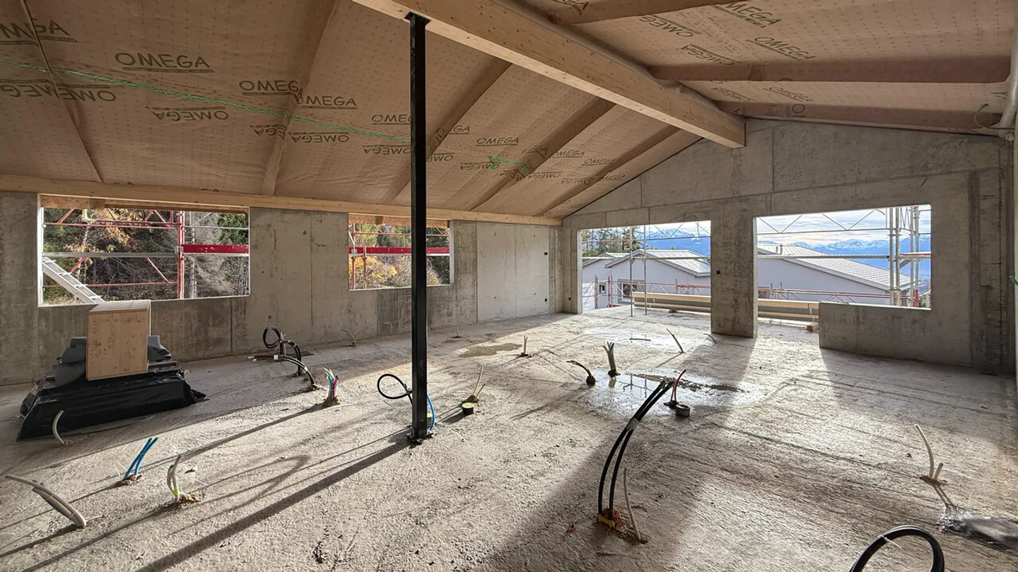 Appartamento nuovo 5.5 stanze (2° piano - Attico) - Lens - Foto 3 di 9