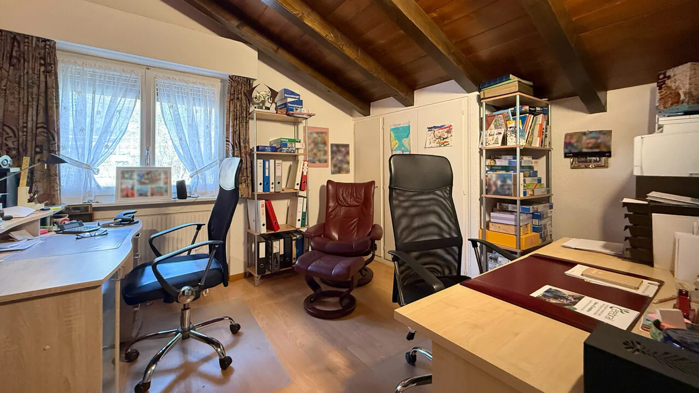 Chalet familiare 5.5 stanze + Appartamento 3.5 stanze - Chermignon - Foto 7 di 13