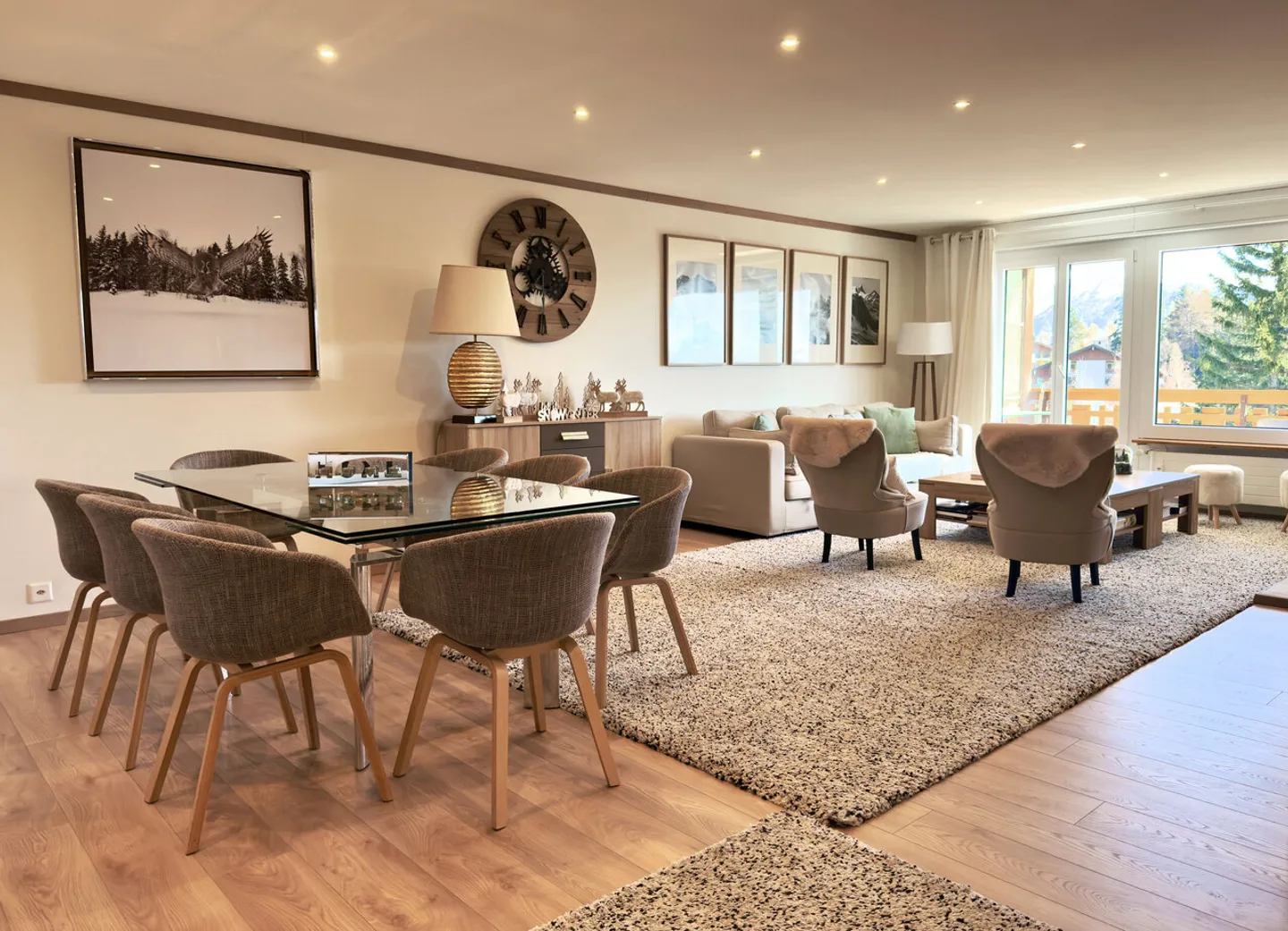 Magnifico appartamento di 4,5 stanze nel cuore di Crans-Montana - Foto 1 di 13