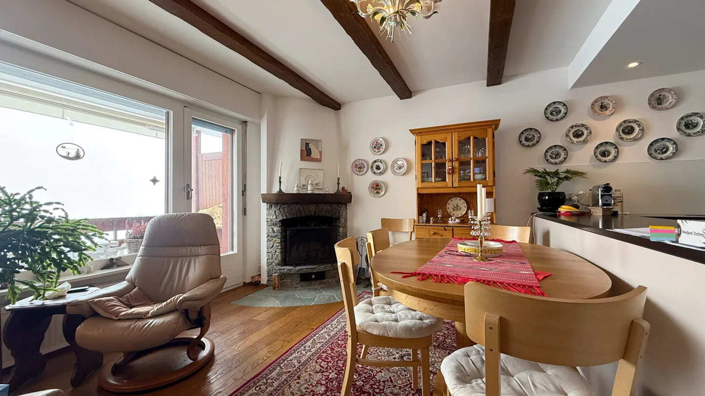 Appartement 3.5 pces avec vue sur le golf Ballesteros à Crans-Montana - Photo 3 of 13