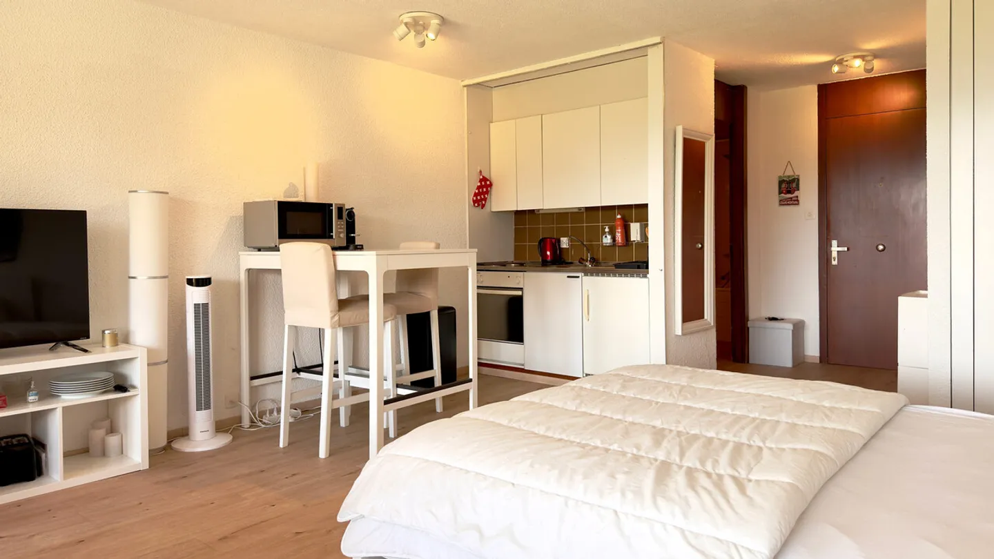 Wunderschönes Studio in der Nähe des Zentrums von Crans-Montana - Foto 5 von 9