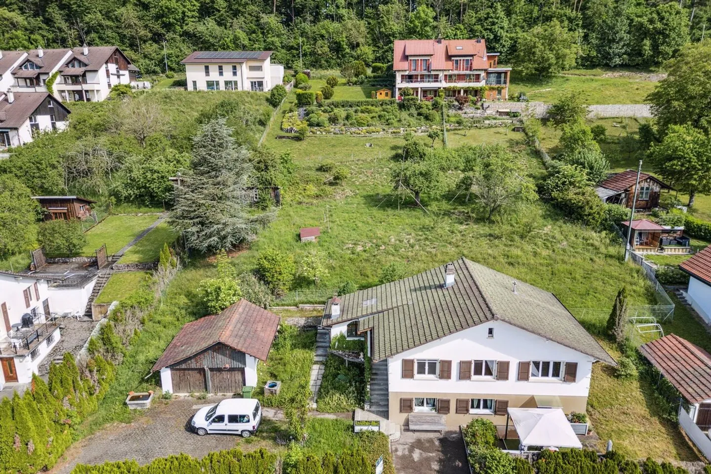 Lotto edificabile di 1'590 m² a Fontenais - Opportunità di sviluppo residenziale - Foto 2 di 5