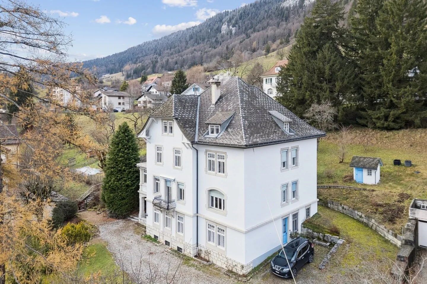 Sonvilier: Eleganza Senza Tempo e Orizzonte Verde nel Cuore di una Villa - Foto 1 di 13