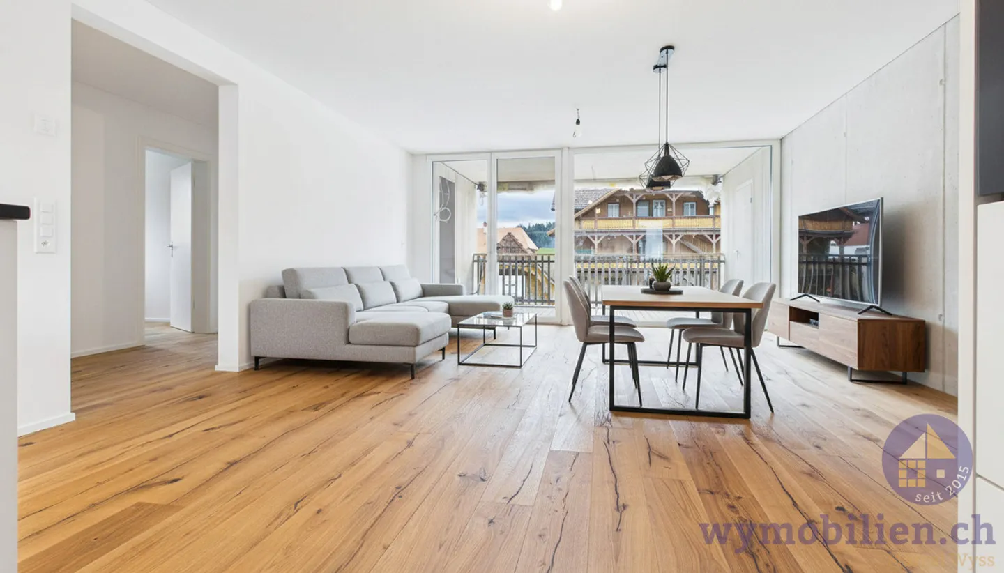 Ultimo appartamento nuovo di 3,5 stanze | Pronto per essere abitato il 01.09.2026 | Lützelflüh - Foto 5 di 11