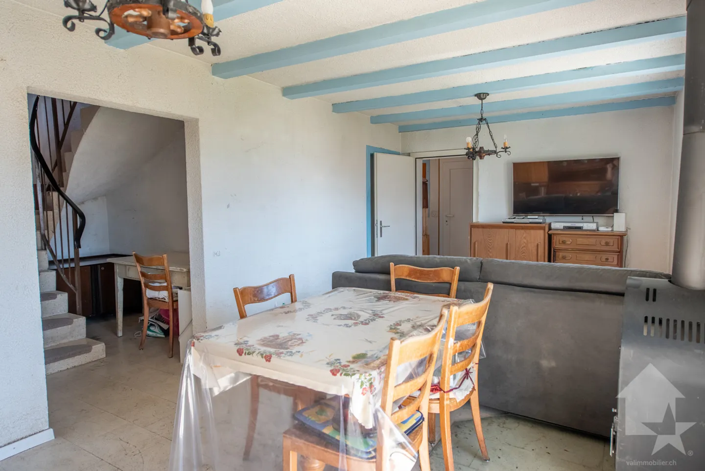 Charming small chalet 4.5p, superb location, quiet, view, sunny! - Photo 10 of 13