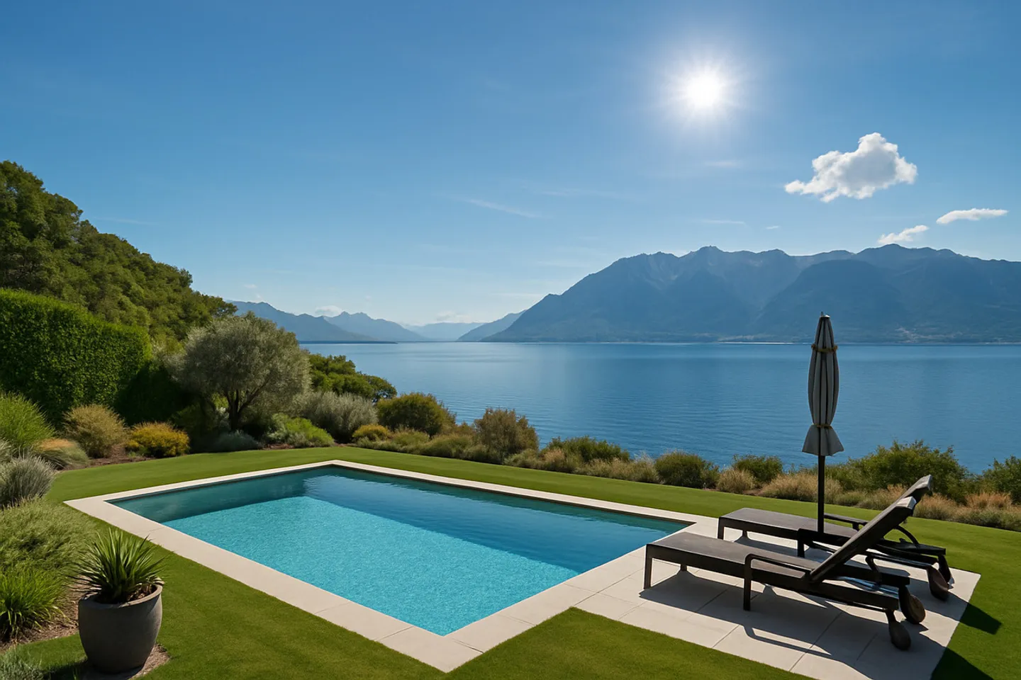 Eccezionale villa indipendente, vista mozzafiato sul lago! - Foto 2 di 7