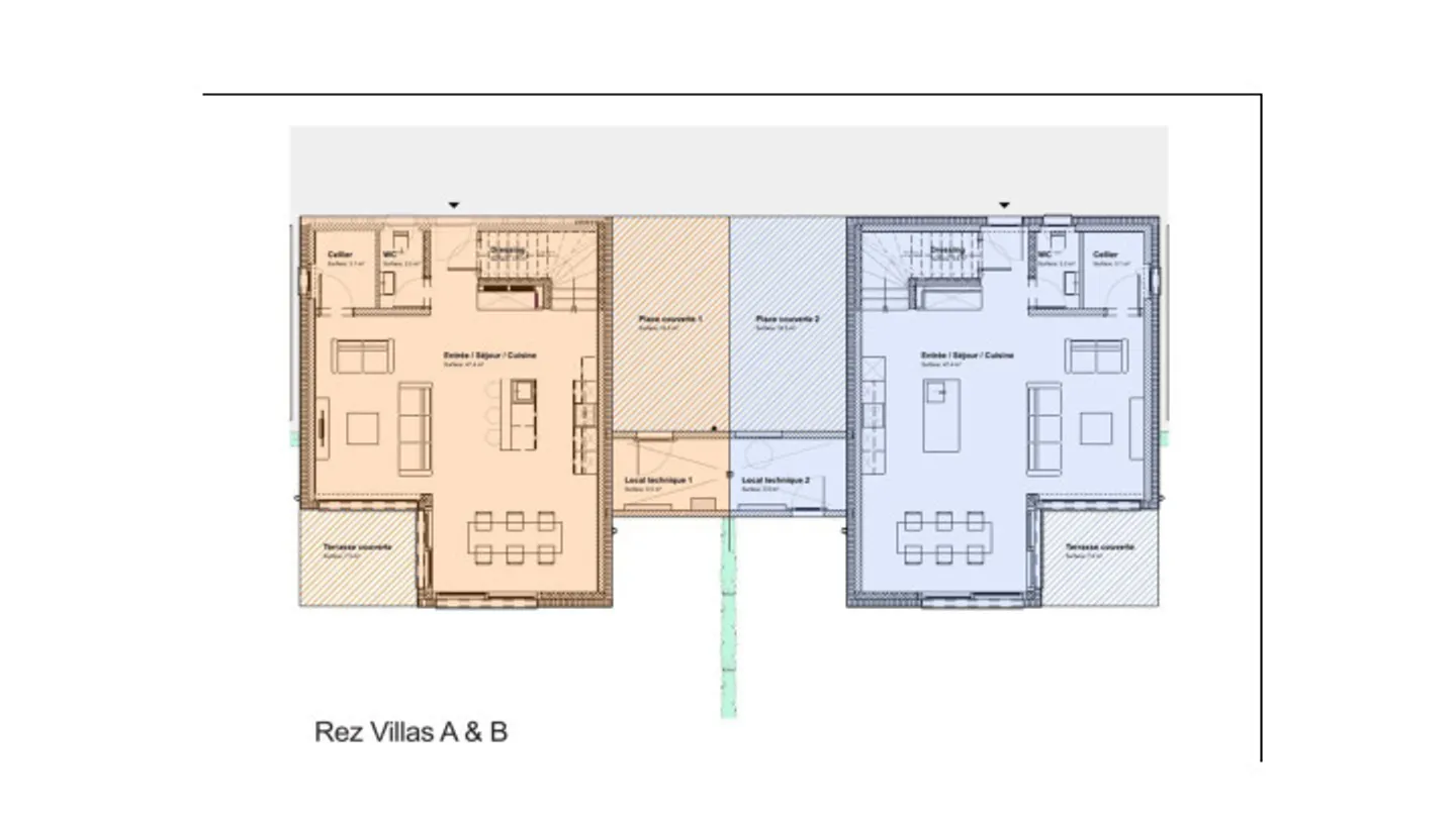 Villa contemporaine à Aproz - Photo 5 sur 6