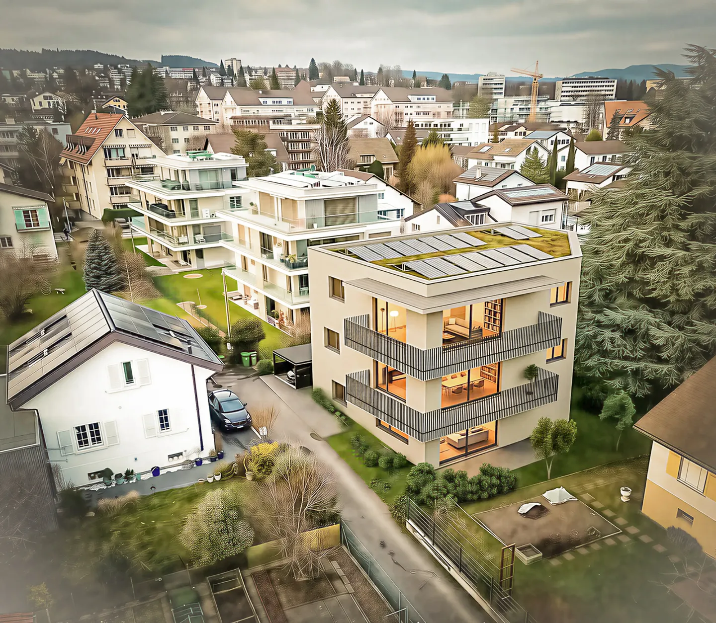 Morges -- Appartamento contemporaneo, lotto 5 di 2,5 stanze di 59,6 m2 - Foto 4 di 4