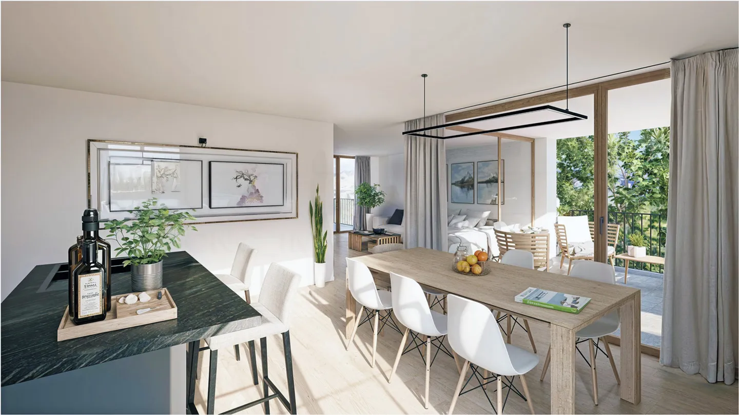 New promotion in Fribourg! 2.5, 4.5 and 6.5 room apartments - Photo 3 of 7