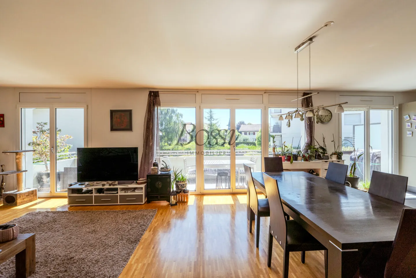 Duplex with terrace, unobstructed view 10 minutes from Nyon station - Photo 2 of 13