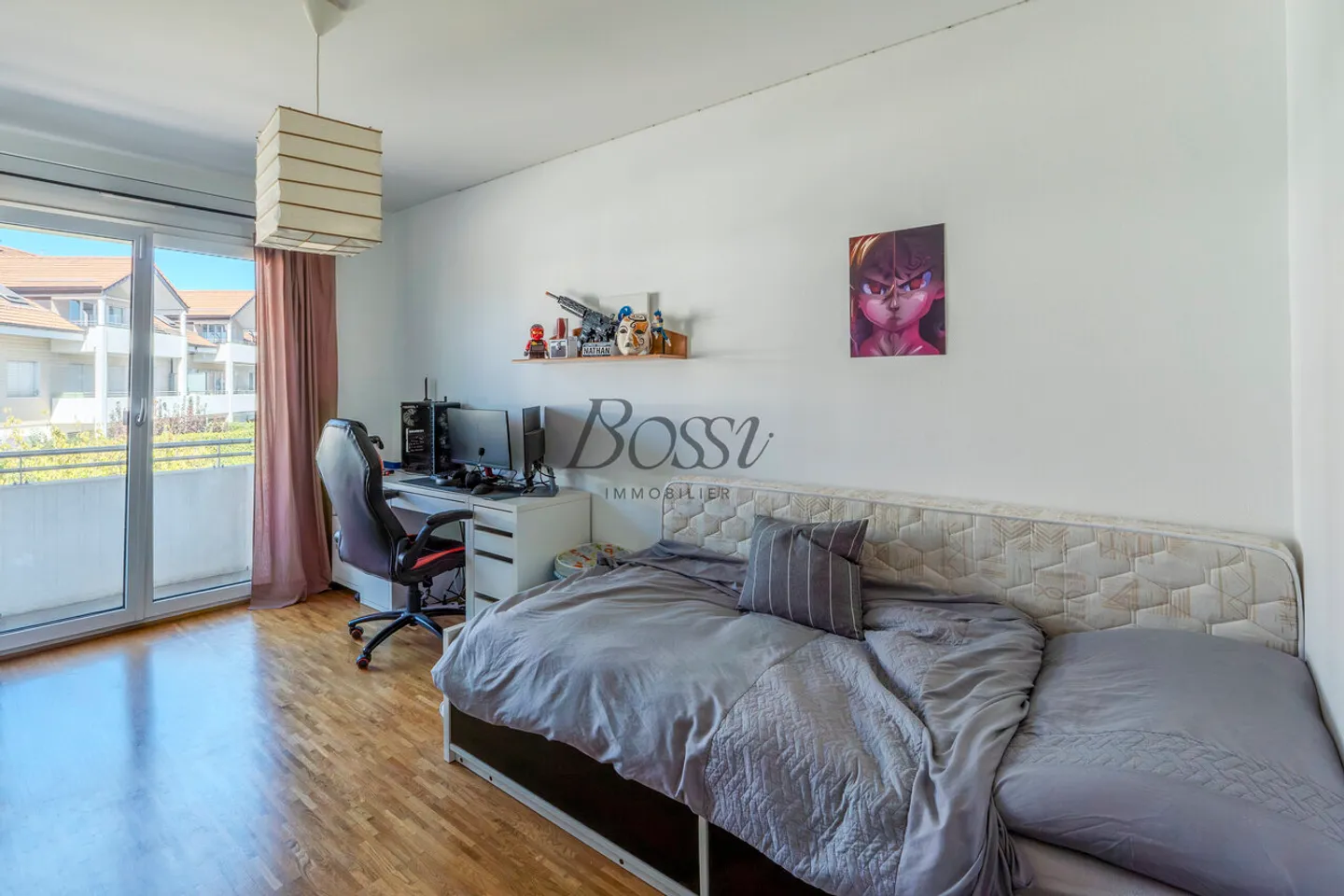 Duplex with terrace, unobstructed view 10 minutes from Nyon station - Photo 8 of 13