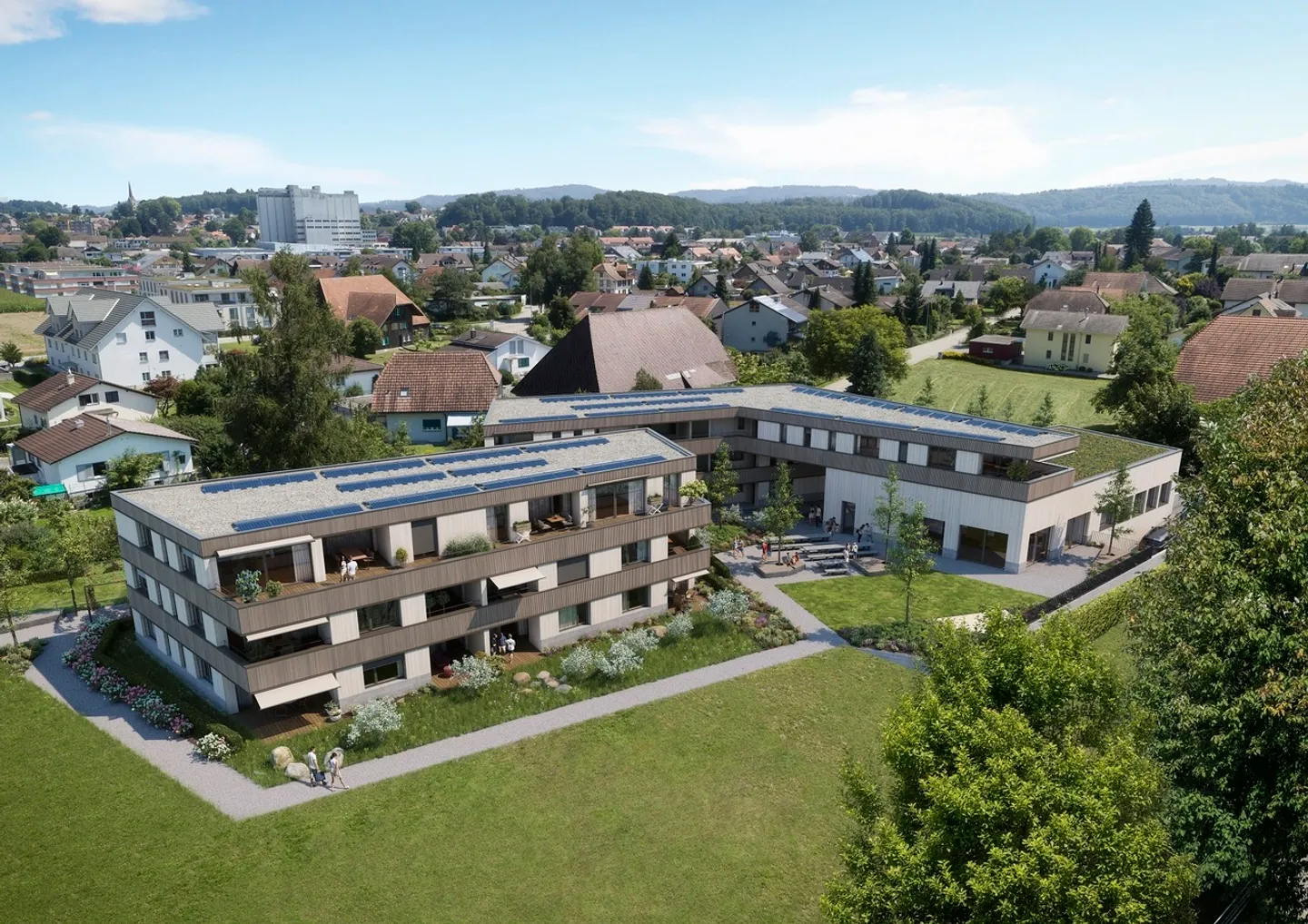 Attrayant appartement penthouse de 4.5 pièces à louer à Niederönz - Photo 2 sur 8