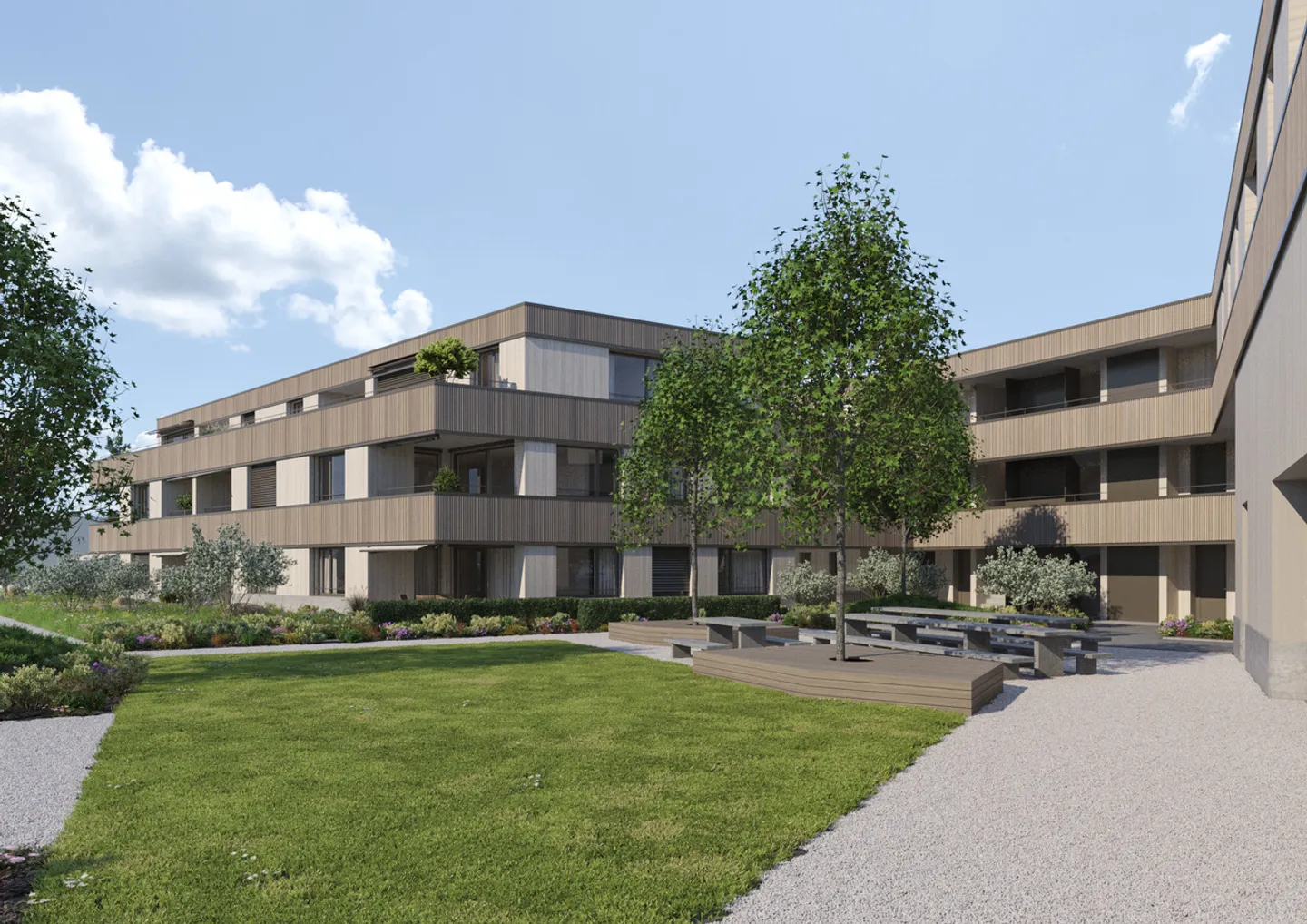 Superbe appartement en attique à Niederönz - Photo 2 sur 7