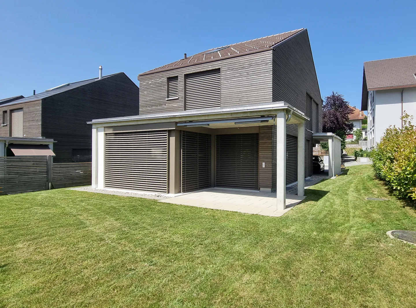 5.5 Einfamilienhaus freistehend, Neubau - Photo 1 of 12