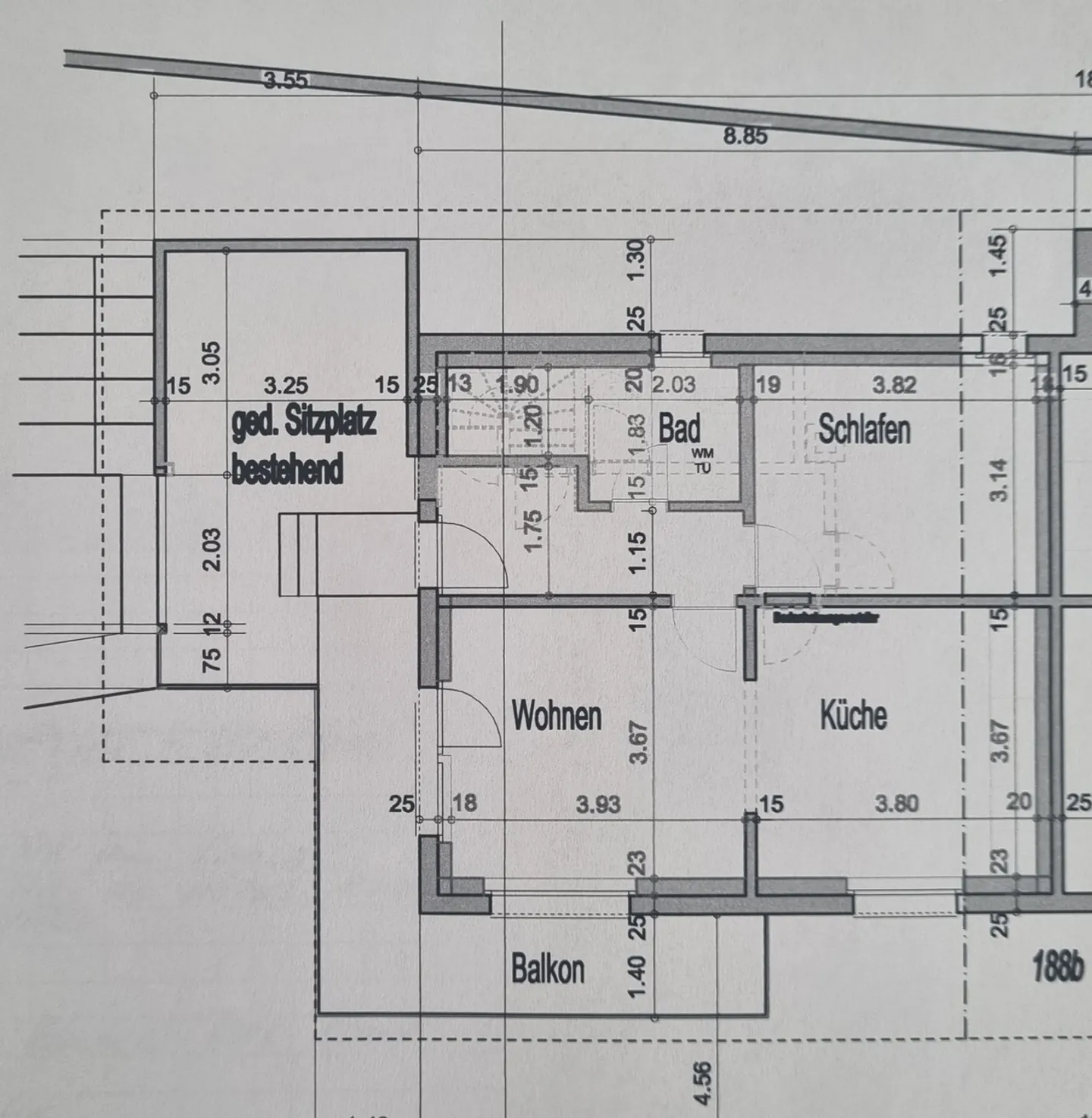Schöne 2.5 Zimmerwohnung mit grossem Sitzplatz - Foto 10 von 10