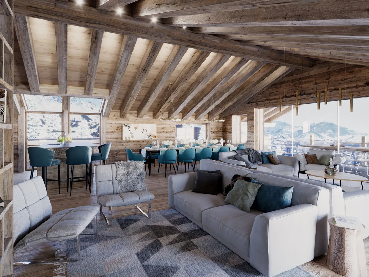 Projet de chalet de prestige avec magnifique vue - Photo 2 of 3